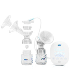 AVENT 新安怡 自然系列 SCF303/01 双边电动吸乳器 *2件