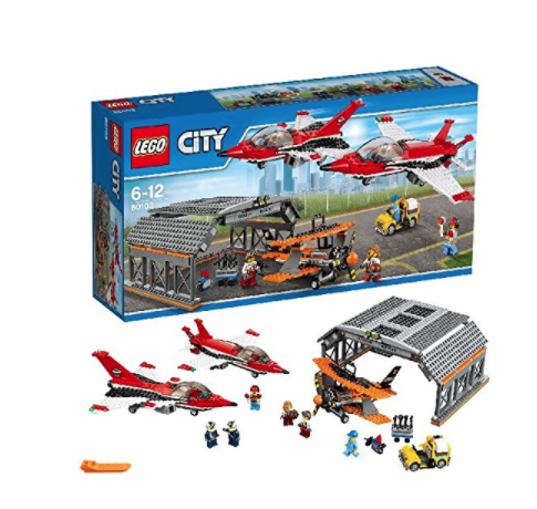 lego乐高city城市系列60103机场飞行表演队2件