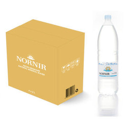 NORNIR 诺伦 丹麦进口 天然矿泉水2L*6瓶 饮用水 整箱装