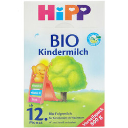 HiPP 喜宝 有机幼儿配方奶粉1+段 800g *7件