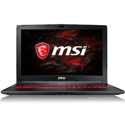 MSI 微星 GL62M 7REX-1481CN 15.6英寸游戏本（i5-7300HQ、8GB、128GB+1TB、GTX 1050Ti 4G）