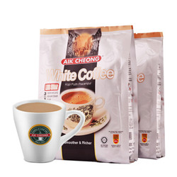 马来西亚进口 益昌白咖啡3合1(减少糖）袋装600g*2袋（新老包装随机发货） *2件