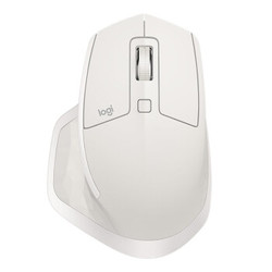 罗技（Logitech）MX Master 2S 无线鼠标 无线蓝牙优联双模跨计算机控制鼠标 哑光白