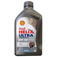 Shell 壳牌 Helix Ultra Professional AG 超凡喜力 灰壳 5W-30 全合成机油 1L *8件