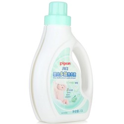 pigeon 贝亲 MA56 婴儿多效洗衣液（柠檬草香）1.2L *4件+凑单品