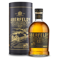 Aberfeldy 艾柏迪 12年苏格兰东高地单一麦芽威士忌 700ml