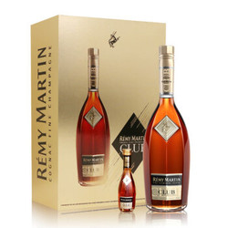 人头马（Rémy Martin）洋酒 CLUB优质香槟区干邑白兰地 700ml 新版礼盒