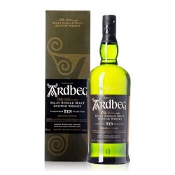 洋酒ARDBEG 10Y/O. 阿德贝哥10年单一麦芽苏格兰威士忌700ml