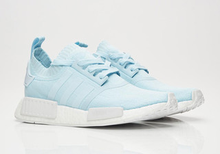 adidas 阿迪达斯 Originals NMD R1 女款运动休闲鞋 BZ0221 白色 37码UK 4.5