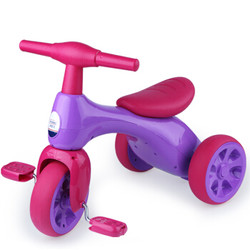 贝恩施（beiens）儿童三轮车脚踏车1-3岁宝宝玩具童车轻便免充气601红色