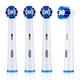 博朗 欧乐B（Oralb）电动牙刷头 EB20精准清洁型 4支装 适配2D/3D全部型号　