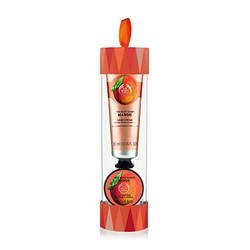 THE BODY SHOP 芒果口味 护手霜 护唇膏套组