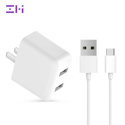 ZMI紫米QC3.0充电器双USB多口小米5\/5s\/6手