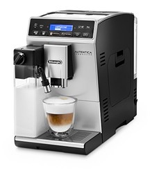 De'Longhi 德龙咖啡机Autentica ETAM 29.660.SB全自动咖啡机（数码显示，独立牛奶系统，可拆卸水洗设计，一次萃取两杯咖啡）银色