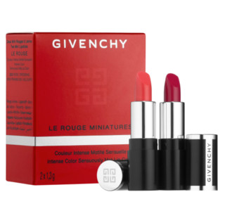 GIVENCHY 纪梵希 Le Rouge 小羊皮系列 迷你唇膏套装 1.3g*2支