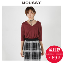 MOUSSY  0109AA80-5510 女士T恤