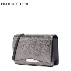 CHARLES＆KEITH纯色小方包气质单肩女包斜挎小包CK2-20840067