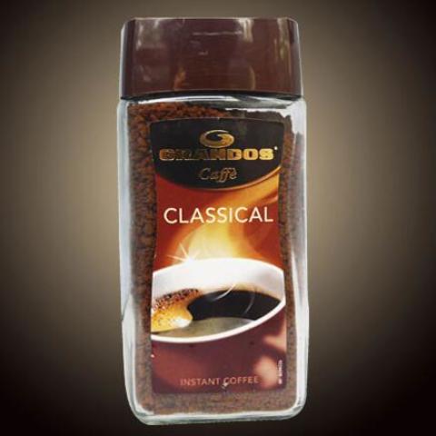 grandos格兰特经典速溶黑咖啡100g3件