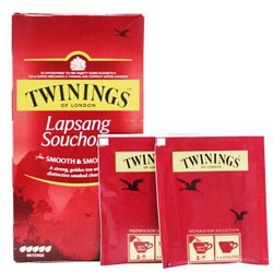 川宁（TWININGS） 波兰进口 茶叶红茶 英国川宁正山小种红茶 2g*25袋 *3件