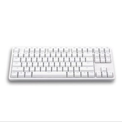 小米（MI）生态链悦米机械键盘87键 白色 红轴