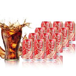 Coca Cola 可口可乐 香草味 355ml*12罐 *2件