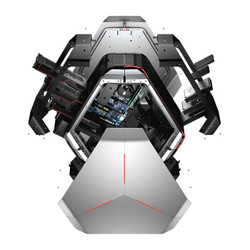 外星人Alienware Area51R-1236S水冷吃鸡游戏台式电脑主机(AMD Ryzen 1950X 16G 256GSSD+2T GTX1080 8G独显)