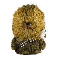 Star Wars：the last Jedi Chewbacca&Porg 可发声毛绒玩具