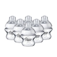 中亚Prime会员：tommee tippee 汤美天地 Closer to Nature 母乳自然系列 奶瓶150ml 6只装