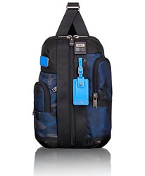 Tumi Alpha Bravo Kirtland 蓝色迷彩单肩包