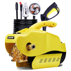 指南车洗车机洗车泵高压220v家用洗车刷车神器全自动清洗机刷车泵