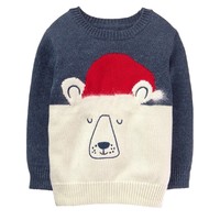 凑单品：GYMBOREE 金宝贝 SANTA BEAR 儿童针织衫