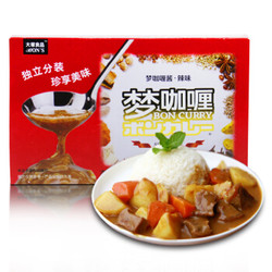 大塚食品 梦咖喱酱（辣味）独立分装 家庭装3支入105g *5件