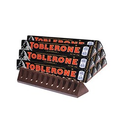 TOBLERONE 瑞士三角 黑巧克力含蜂蜜及巴旦木糖 50g*10条