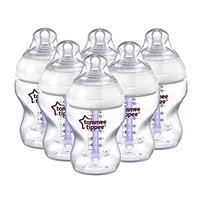 中亚Prime会员：Tommee Tippee 汤美天地 Closer to Nature 系列高级舒适排气奶瓶 260ml*6个 *2件