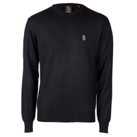 Luke 1977 男士圆领针织衫 黑色 2XL