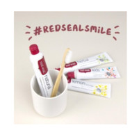 red seal 红印 牙膏家庭组合装（蜂胶+柠檬+小苏打+儿童牙膏）