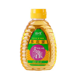 琼皇 蜂蜜多花蜜250g 优质百花蜜便携装+凑单品