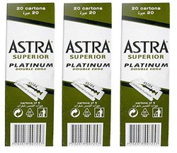 ASTRA-superior platinum白金镀层双面刀片