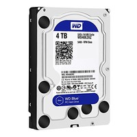 中亚Prime会员：WD 西部数据 蓝盘 4TB SATA III 台式机硬盘 WD40EZRZ