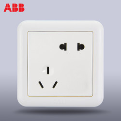 ABB 开关插座面板86型 AJ205