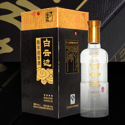 白云边陈酿金四星45度500ml2瓶浓香型
