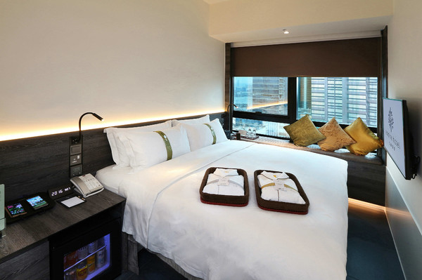 值友专享：香港皇悦酒店1-3晚+双早+免费移动wifi设备