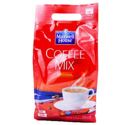 韩国进口 东西 麦斯威尔咖啡100条1.18kg（袋）