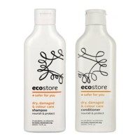 Ecostore 干性及烫染发质洗护套装（洗发水220ml+护发素220ml）