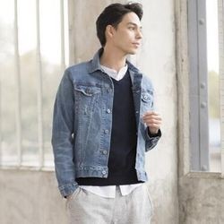 UNIQLO 优衣库 182575 男士牛仔夹克