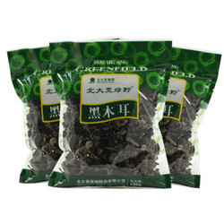 北大荒绿野 山珍干货 东北 黑木耳家庭装450g（150g*3袋）