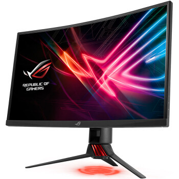 #本站首晒#主播热衷上的电竞显示器它和60hz有何不同——华硕 ROG Strix XG27VQ 144hz+Freesync电竞显示器