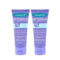 24日0点：Lansinoh 兰思诺 羊毛脂护乳霜 40ml 2支装