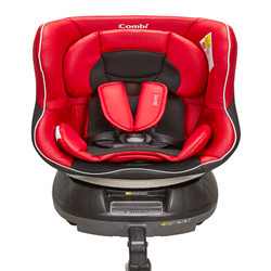 康贝（Combi）酷控儿童安全汽车座椅 360°旋转型座椅 酷控红