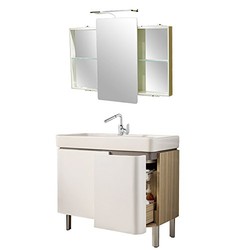 KOHLER 科勒 希尔维浴室柜 包含龙头和镜柜 + 碧然德 Aluna Cool 2.4L滤水壶